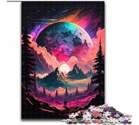 Alien Planet 1000 Pieces Jigsaw Puzzle For Adults Teens, Brain Intelligence Challenge Addictive Toys for Home Decoration (50x75cm)