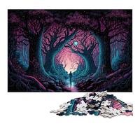 Alien Planet JigsawPuzzle 1000 Pieces for Adults Puzzles for Adults DIY Home Decor Gift, Brain Teaser Game 26X38CM/10.23x14.96inch