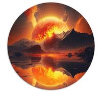 Alien Planet Landscape JigsawPuzzle 1000 Pieces for Adults Jigsaw Puzzles Educational Brain Teaser, Artistic Home & Office Decor, 14+ Age 67.5x67.5cm