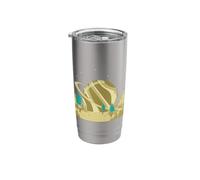 Alien Planet Landscape with Strange Flora Stainless Steel Insulated Tumbler