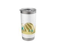 Alien Planet Landscape with Strange Flora Stainless Steel Insulated Tumbler