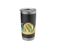 Alien Planet Landscape with Strange Flora Stainless Steel Insulated Tumbler
