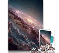 Alien Planet Nebula Jigsaw Puzzles for Adults Teenagers Jigsaws Puzzle,Challenging Game And Family Play for Is Ideal As A Gift for The Whole Family 38x26cm