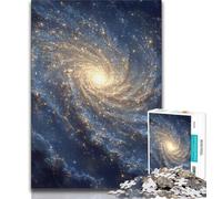 Alien Planet Nebula Jigsaw Puzzles for Teenagers 1000 Piece Puzzle,Learning Educational Toy for Is Ideal As A Gift for The Whole Family (75x50cm)