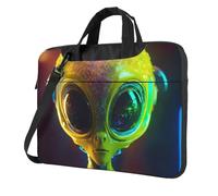 Alien Planet Print Computer Bag Carrying Handle Laptop Bag Protect Case Pouch Fits 13 14 15.6 Inch Laptops