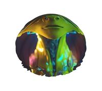 Alien Planet Print DoubleShower Cap Bathing Shower Caps Ladies Men Shower Caps Salon Home Use