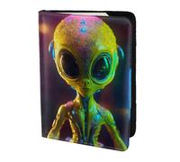 Alien Planet print Passport Cover, Passport Holder Cover Wallet Passport Wallet Case for Cards and Documents