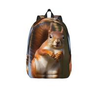 Alien Planet Travel Backpack for Women Men Carry On Backpack 15.6inch Laptop Backpacks Weekender Bag, Squirrel Funny Animal, Medium