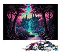 Alien Planet Tree 1000Pc Adults Jigsaw Puzzle Jigsaw Puzzles Relaxing Entertainment, Home Decor 50x75CM/19.68x29.52inch