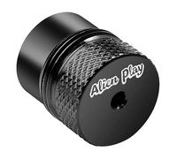 Alien Play Stainless Steel Fast Cap Adapter for CO2 Quick Changes Compatible with Byrna LE, SD, EP, LE, HD, XL (Black)