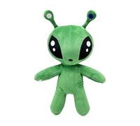 Alien Plush, Green Space Creature Stuffed Toy, 35cm Alien Plush Stuffed Animal Dolls, Cute alien Plushies Plush Figure Pillow for Kids Boys Girls and Fans Christmas,Birthdays
