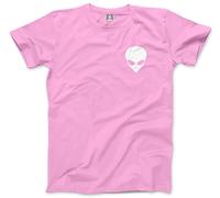 Alien Pocket Kids T-Shirt - Pink 7-8 Years
