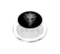 Alien Portrait Extraterrestrial Sci Fi Horror PopSockets PopGrip for MagSafe