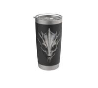 Alien Portrait Extraterrestrial Sci Fi Horror Stainless Steel Insulated Tumbler