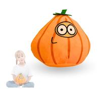 Alien Pou Stuffed Plush Doll. Soft Pou Plush Toy. Cotton Alien Pou Plush Doll. Kawaii Alien Pou Doll for Children of All Ages. Costume Pou Toy Figure. My Pet Alien Pou Plush. (Pumpkin)