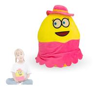 Alien Pou Stuffed Plush Doll. Soft Pou Plush Toy. Cotton Alien Pou Plush Doll. Kawaii Alien Pou Doll for Children of All Ages. Costume Pou Toy Figure. My Pet Alien Pou Plush. (Girl)