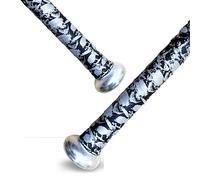 Alien Pro Bat Grip Tape for Baseball - 2 Grips, Skull Design - 1.1 mm Precut, Pro Feel Replacement Bat Tape