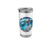 Alien Programmer Elite Coder Software Engineering Guru Gift Stainless Steel Insulated Tumbler