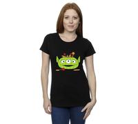 Alien Pumpkin Basket Cotton Halloween T-Shirt Toy Story Black XXL