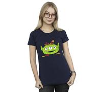 Alien Pumpkin Basket Cotton Halloween T-Shirt Toy Story Navy XXL
