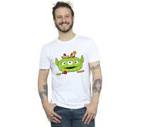 Alien Pumpkin Basket Cotton Halloween T-Shirt Toy Story White 4XL