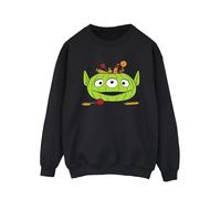 Alien Pumpkin Basket Halloween Sweatshirt Toy Story Black S