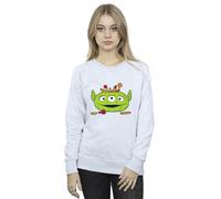 Alien Pumpkin Basket Halloween Sweatshirt Toy Story Grey S