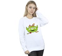Alien Pumpkin Basket Halloween Sweatshirt Toy Story White 4XL