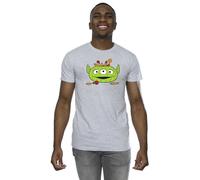 Alien Pumpkin Basket Halloween T-Shirt Toy Story Grey 4XL