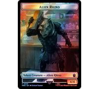 Alien Rhino // Alien Salamander Token (Surge foil) | Universes Beyond: Doctor Who