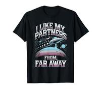 Alien Romance UFO I Like My Partners from Far Away T-Shirt