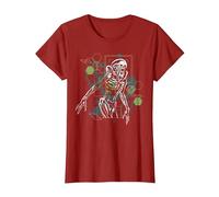 Alien: Romulus Xenomorph Tech Readout T-Shirt, Women, Cranberry Red, Medium