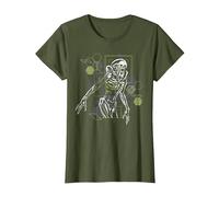 Alien: Romulus Xenomorph Tech Readout T-Shirt, Women, Olive Green, Medium