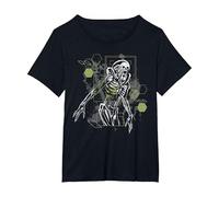 Alien: Romulus Xenomorph Tech Readout T-Shirt, Women's Plus, Black, 4X