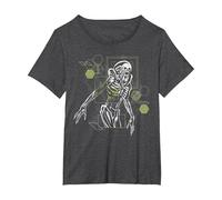 Alien: Romulus Xenomorph Tech Readout T-Shirt, Women's Plus, Dark Heather Grey, 6X