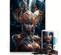 Alien Sacred Force 1000 Pieces Puzzles for Adults Relax Game Tension Relief Fun Challenge Birthday Surprise (38x26cm)