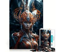 Alien Sacred Force Jigsaws for Adults1000 Pieces Indoor Play Precise Connection Family Game Furniture Decor (50x75cm)