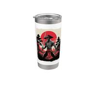 Alien Samurai Japanese Sword Stainless Steel Insulated Tumbler