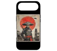 Alien Samurai UFO Japanese Vintage Graphic Ukiyo-e Art Funny Case for iPhone Air