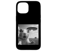 Alien Saucer Guinea Pig Selfie Shock Close Up Sky Panic Case for iPhone 15