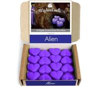 Alien Scented Wax Melts; 16 x 6g Heart Shaped Melts Inspired by Alien in a Recycled Gift Box, Pet Friendly, Cruelty Free by Spotless Leopard