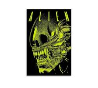 Alien Science Fiction Horror Movies Poster Canvas Wall Art Decor Painting for Home Living Room Bedroom 08x12inch(20x30cm) Unframe-style