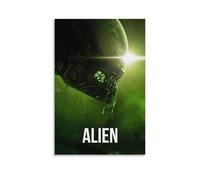 Alien Science Fiction Horror Movies Poster Canvas Wall Art Decor Painting for Home Living Room Bedroom 08x12inch(20x30cm) Unframe-style