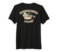 Alien Scouts Retro Cosmic Camp Sierra Cup on the Back Premium T-Shirt