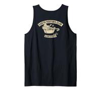 Alien Scouts Retro Cosmic Camp Sierra Cup on the Back Tank Top