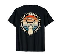 Alien Scouts Retro Cosmic Carabiner Climbing on the Back T-Shirt