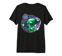 Alien Selfie Snap for Astronomer Teacher Space Fan Premium T-Shirt