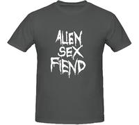 Alien Sex Fiend All Our Yesterdays Tee Shirts Mens Grey XXL