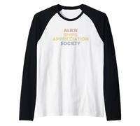 Alien Ships Appreciation Society UFO Watcher Space Fan Raglan Baseball Tee