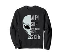 Alien Ships Appreciation Society UFO Watcher Space Fan Sweatshirt
